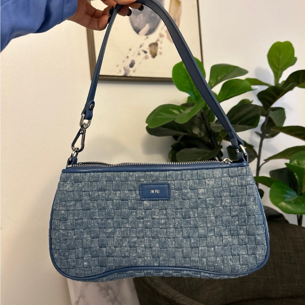 JW PEI EVA denim shoulder bag